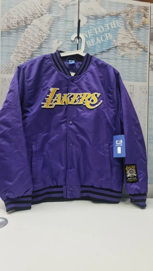 Chaqueta Morada Lakers