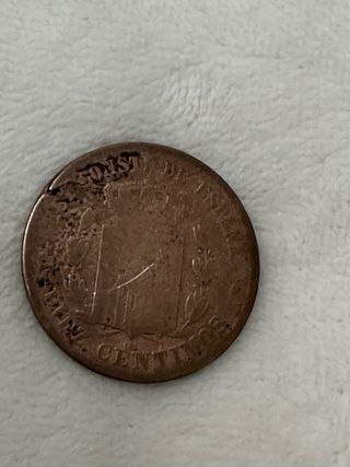 Moneda Alfonso XII 1877