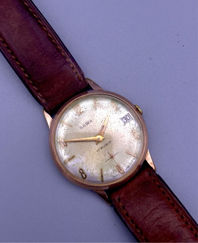 Reloj SAWA 17 Rubis Suizo - Años 50