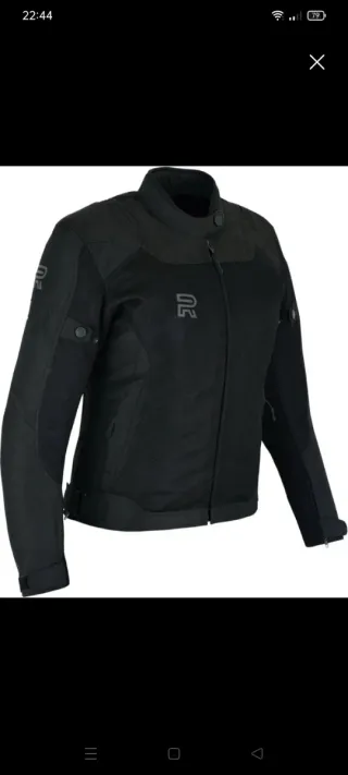 Chaqueta de moto verano negra mujer Vendo o cambio