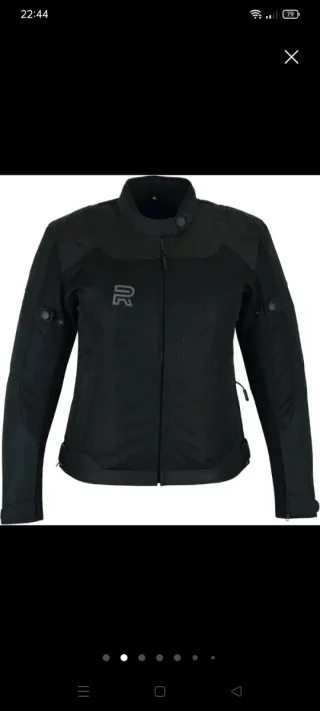 Chaqueta de moto verano negra mujer Vendo o cambio