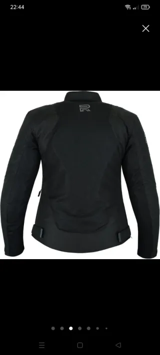 Chaqueta de moto verano negra mujer Vendo o cambio