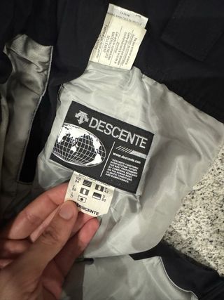 Pantalón de esquí Descente negro
