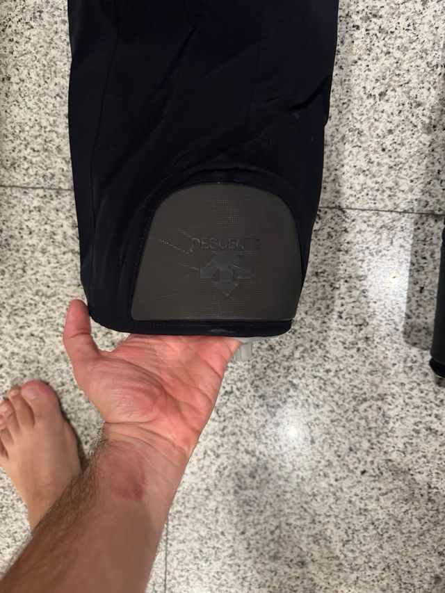 Pantalón de esquí Descente negro