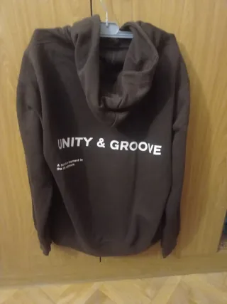 Sudadera Lefties Good Vibes Marrón