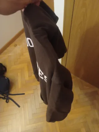 Sudadera Lefties Good Vibes Marrón