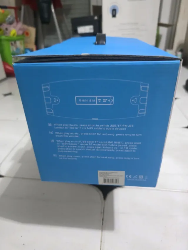 Altavoz Portátil TG526