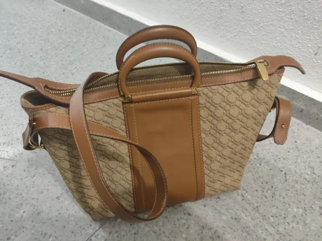 Bolso Carolina Herrera Beige y Marrón