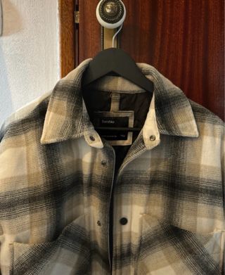 Casaco Bershka xadrez tamanho S