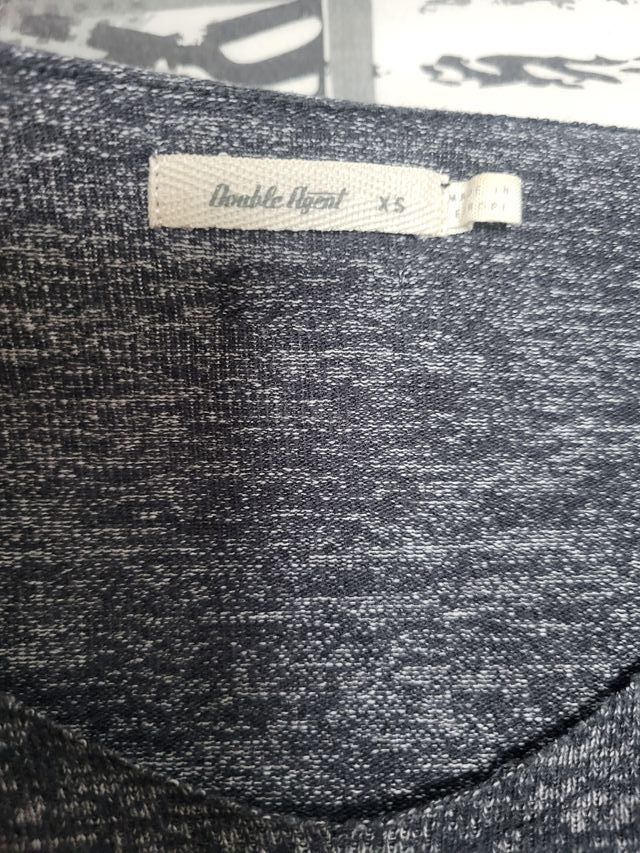 Jersey Double Agent jaspeado manga 3/4 T-XS