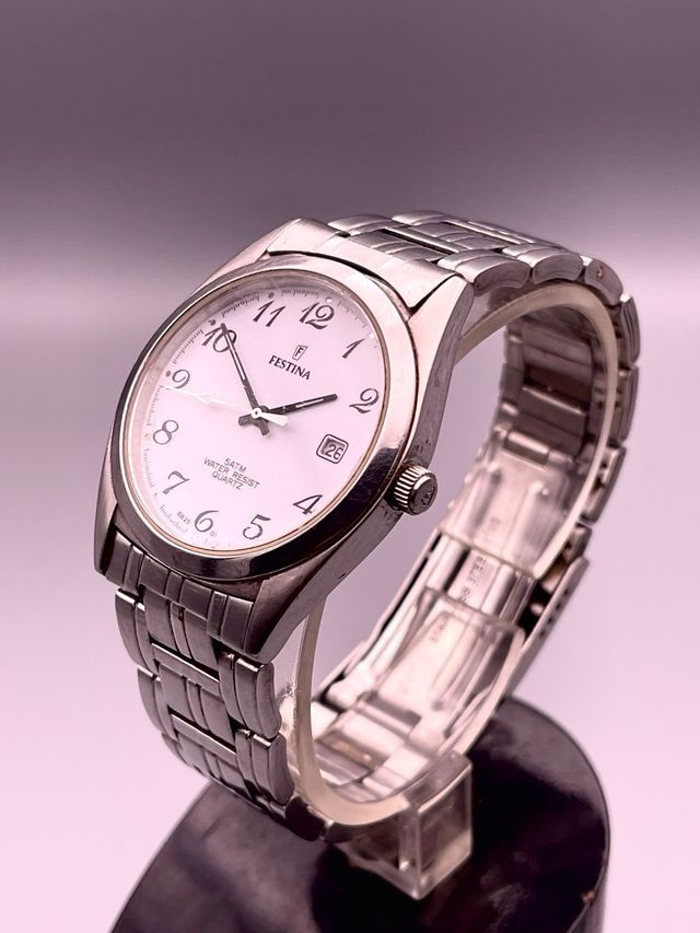 Festina Quartz Acero - Reloj Años 90