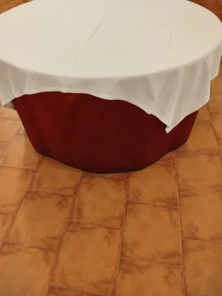 Faldoni per tavoli bicolore