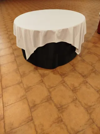 Faldoni per tavoli bicolore