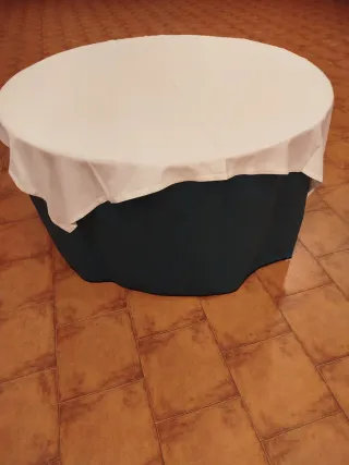 Faldoni per tavoli bicolore