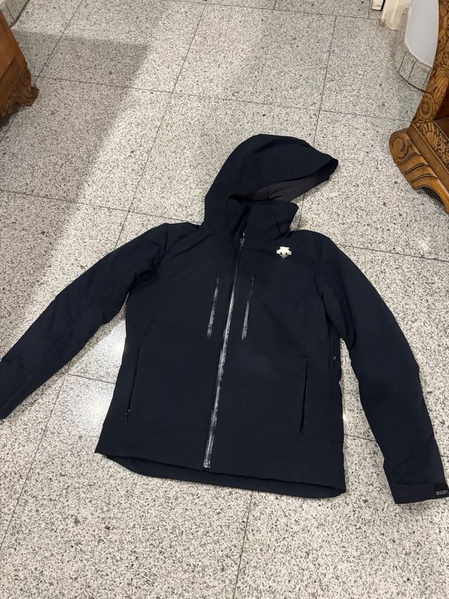 Chaqueta de esquí Descente negra