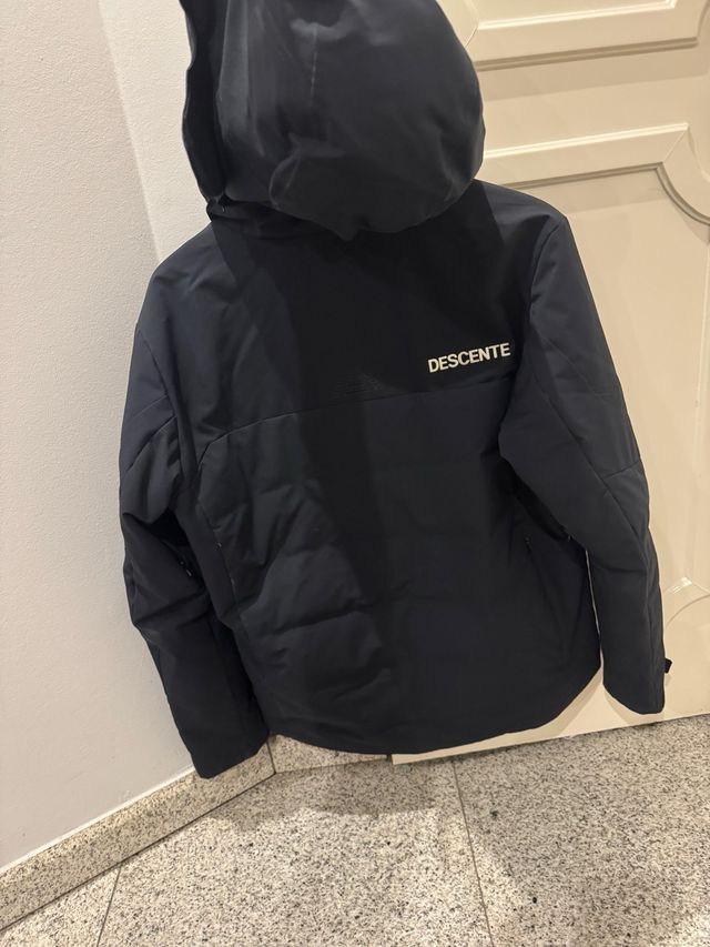 Chaqueta de esquí Descente negra