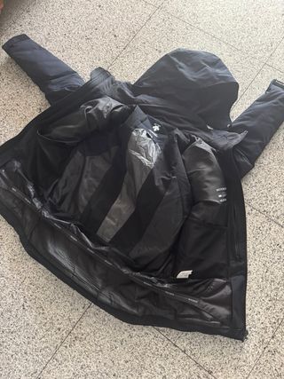 Chaqueta de esquí Descente negra