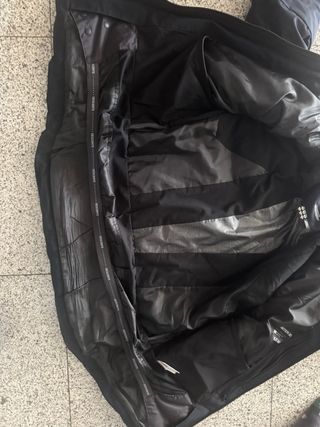 Chaqueta de esquí Descente negra