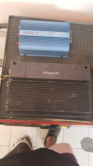 Amplificatore Audiola e Kenwood e anche uno audio