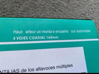 Altavoces de coche de 6 pulgadas 350w