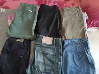 Pack 6 Pantalones Hombre Talla 38/40