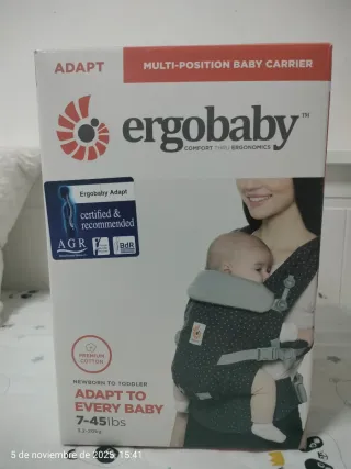 Mochila Ergobaby Porteo Estampado Estrellas