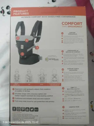 Mochila Ergobaby Porteo Estampado Estrellas