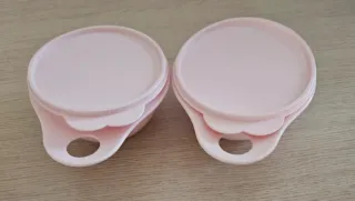 N°2 Ciotole Lievitazione Tupperware Rosa