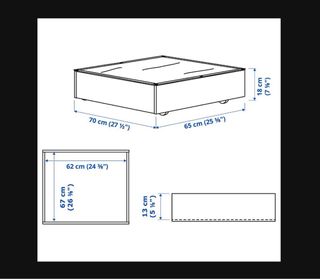 Cajón cama VARDÖ IKEA