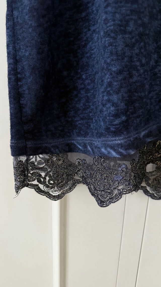 Camiseta Southern Cotton azul marino Talla S