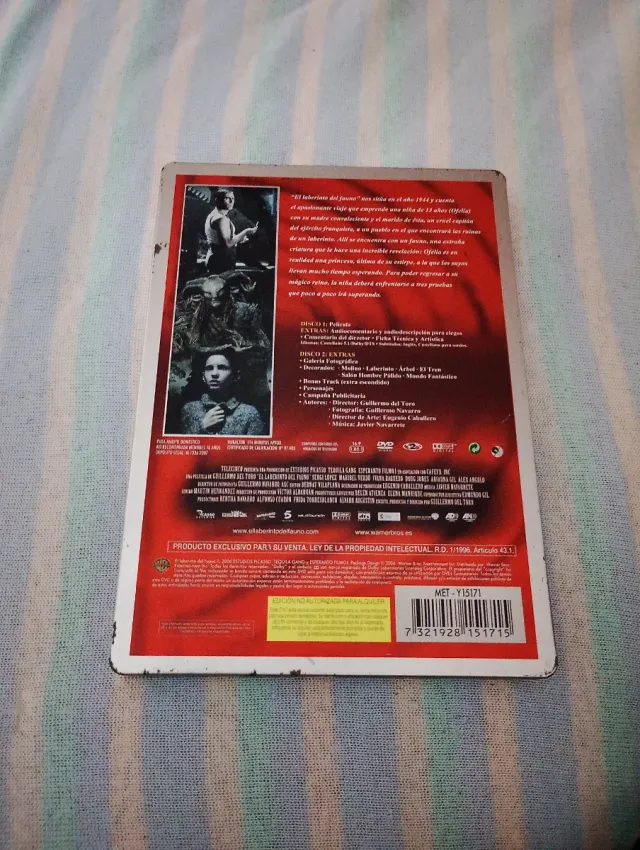 El Laberinto del Fauno DVD Caixa Metálica