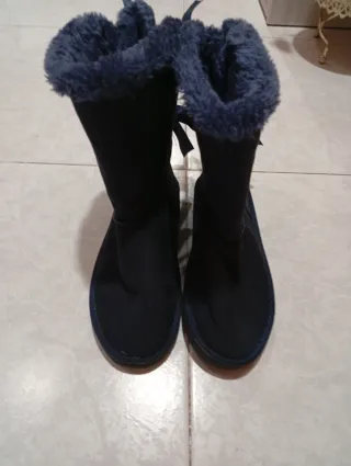 Botas mini forradas de pelo