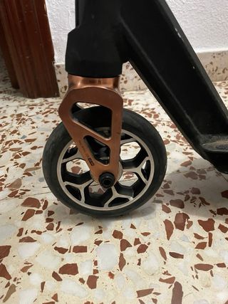 Patinete Freestyle Oxelo Negro y Dorado