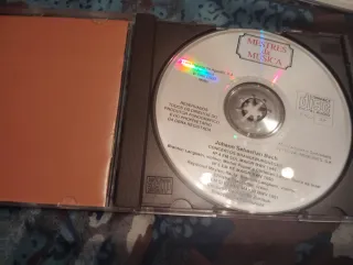 CDs Mestres da Música - Bach Usados
