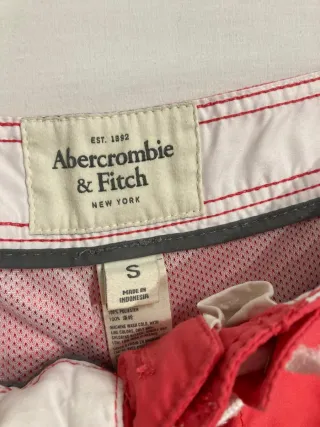 Bañador Abercrombie & Fitch Rojo Hombre