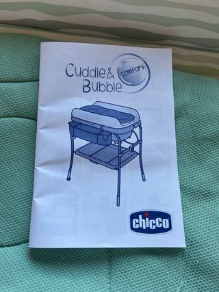 Bañera cambiador bebé