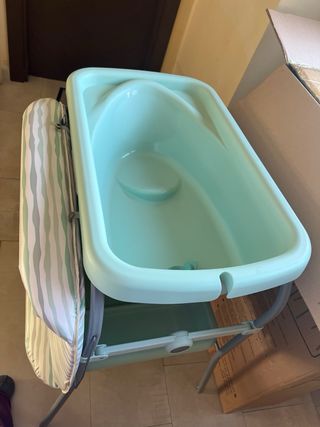 Bañera cambiador bebé