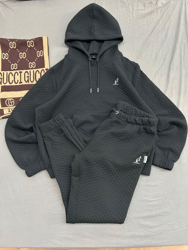 Chándal Australian Negro Acolchado