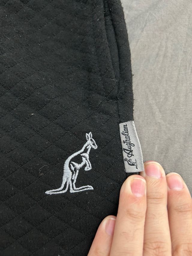 Chándal Australian Negro Acolchado