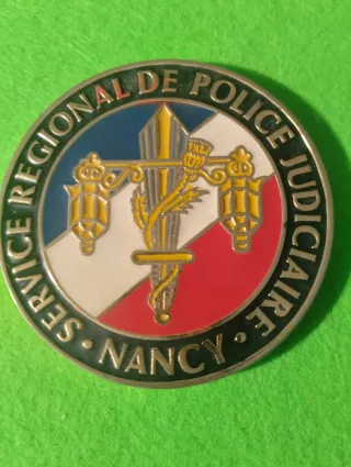 Medalla Policía Judicial Francesa Nancy