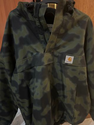 Abrigo Carhartt Estampado Militar Verde