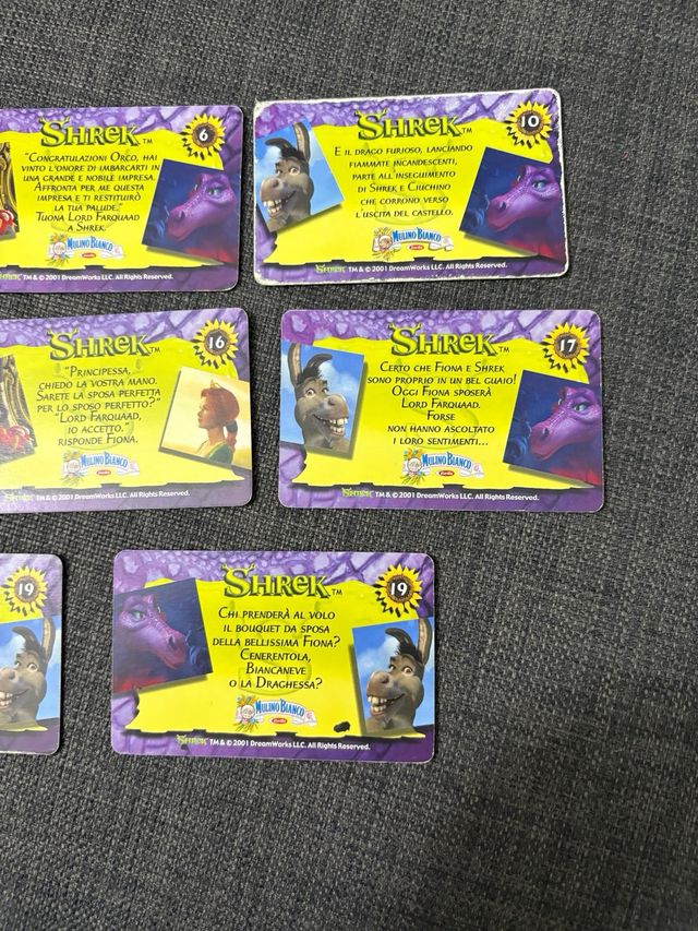 8 Carte Animate Shrek