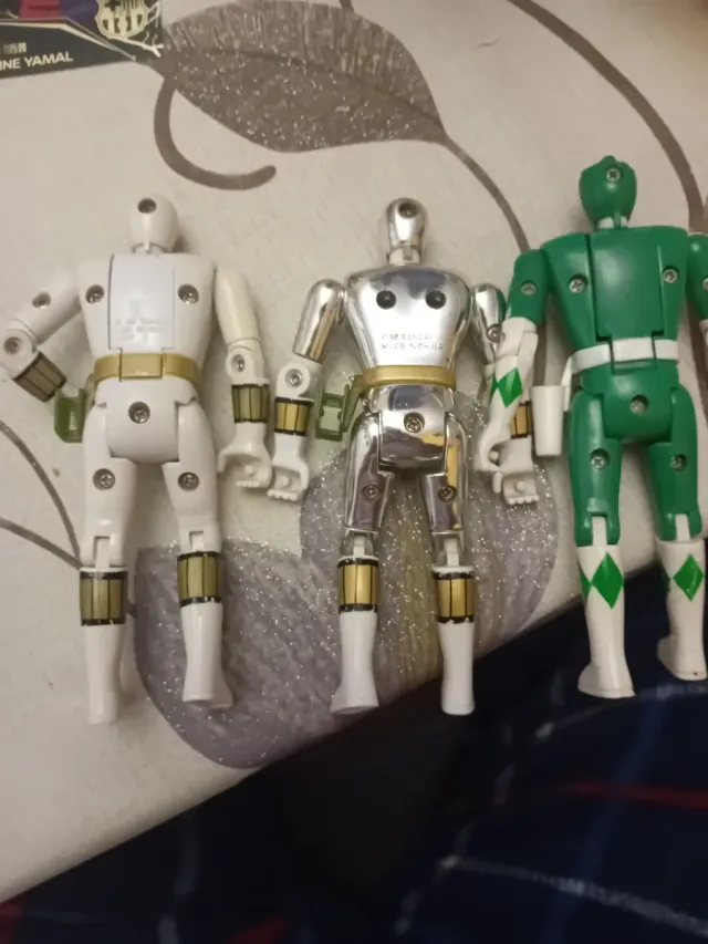 Lote  de Figuras de los Power Rangers.