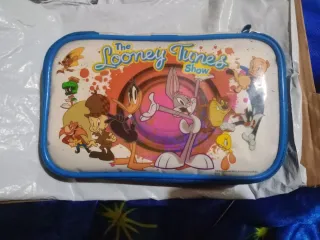 Nintendo 3DS Blanca con pegatina Mario