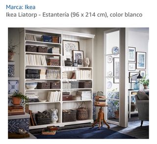 Estantería Ikea Liatorp Blanca 96x214cm