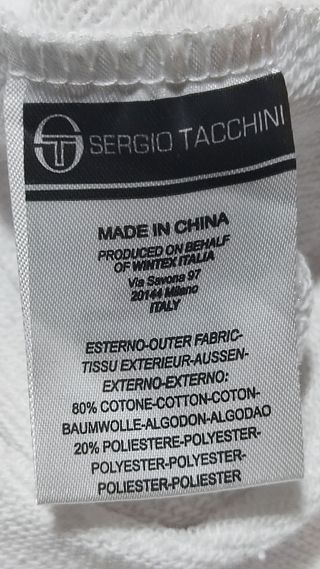 Sudadera Sergio Tacchini con capucha XL