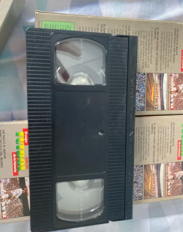 Lote 4 Cintas VHS El Mejor Fútbol de la Historia