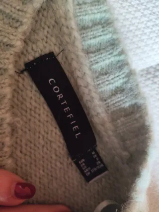 Jersey Cortefiel verde claro