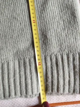 Jersey Cortefiel verde claro