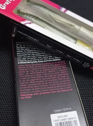 VINILOS 13 CM PESCA CINNETIC NUEVOS